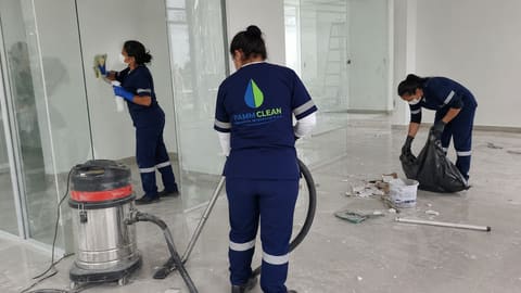 Edificio post-construcción listo para entrega